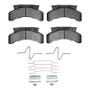 R1 83-12 Beaver Motorcoach Monterey Front/Rear Super Duty Pads & Hardware Kit