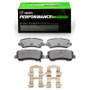 R1 15-21 Ford Mustang Rear Performance Sport Pads & Hardware Kit
