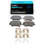 R1 17-25 Hyundai Nexo Rear Ceramic Pads & Hardware Kit