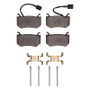 R1 17-25 Alfa Romeo Giulia Rear Ceramic Pads & Hardware Kit