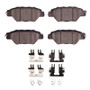 R1 16-23 Mazda CX-9 Rear Ceramic Pads & Hardware Kit