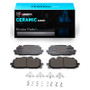 R1 17-17 Audi Q7 Front Ceramic Pads & Hardware Kit