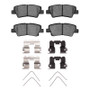 R1 18-20 Hyundai Elantra GT Rear Ceramic Pads & Hardware Kit