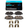 R1 14-24 Mini Cooper (Excl Clubman) Rear Ceramic Pads & Hardware Kit