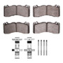 R1 15-23 Ford Mustang Front Ceramic Pads & Hardware Kit