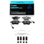 R1 15-22 Ram Promaster City Front Ceramic Pads & Hardware Kit
