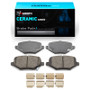 R1 09-14 Dodge Journey Rear Ceramic Pads & Hardware Kit