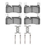 R1 11-15 Mercedes-Benz SLS AMG Rear Ceramic Pads & Hardware Kit