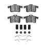 R1 10-15 Jaguar XFR Rear Ceramic Pads & Hardware Kit
