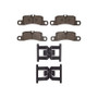 R1 11-18 Porsche Cayenne Rear Ceramic Pads & Hardware Kit