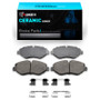 R1 07-23 Dodge Sprinter 2500 Front Ceramic Pads & Hardware Kit