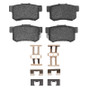 R1 99-04 Acura RL Rear Performance Sport Pads & Hardware Kit