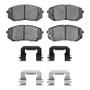 R1 11-12 Kia Rondo (Canada) Front Ceramic Pads & Hardware Kit