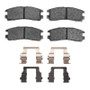 R1 88-99 Dodge Stealth Rear Performance Sport Pads & Hardware Kit
