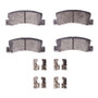 R1 87-96 Toyota Camry Rear Performance Sport Pads & Hardware Kit