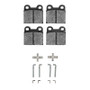 R1 75-86 Alfa Romeo GTV-6 Rear Performance Sport Pads & Hardware Kit