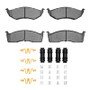R1 99-04 Chrysler 300M Front Optimum OE Pads & Hardware Kit