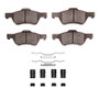 R1 08-12 Ford Escape Front Ceramic Pads & Hardware Kit