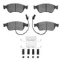 R1 04-11 Audi A8 Front Ceramic Pads & Hardware Kit