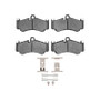 R1 02-13 Porsche Boxster Front/Rear Ceramic Pads & Hardware Kit