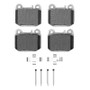 R1 00-05 Mercedes-Benz ML55 AMG Rear Ceramic Pads & Hardware Kit