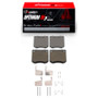R1 70-83 DeLorean DMC 12 Front Optimum OE Pads & Hardware Kit