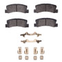 R1 86-93 Toyota Celica Rear Optimum OE Pads & Hardware Kit
