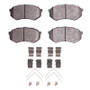 R1 83-92 Chrysler Conquest Front Optimum OE Pads & Hardware Kit