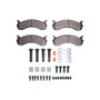 R1 98-25 Beaver Motorcoach Monterey Front/Rear Ceramic Pads & Hardware Kit