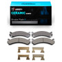 R1 99-20 Cadillac DeVille Front Ceramic Pads & Hardware Kit