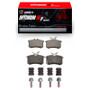 R1 85-13 Audi A3 Rear Optimum OE Pads & Hardware Kit