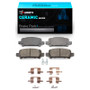 R1 98-06 Subaru BAJA Rear Ceramic Pads & Hardware Kit