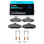 R1 97-04 Daewoo Nubira Rear Ceramic Pads & Hardware Kit