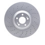 DFC 14-17 Mercedes-Benz S550 Front Drilled Hi-Carbon Alloy Geomet Coated Rotor