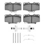 R1 91-98 Toyota T100 Front Ceramic Pads & Hardware Kit