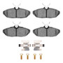 R1 93-98 Ford Thunderbird Rear Ceramic Pads & Hardware Kit
