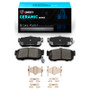 R1 91-01 Infiniti G20 Rear Ceramic Pads & Hardware Kit