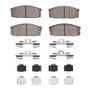 R1 87-88 Nissan 200SX Front Optimum OE Pads & Hardware Kit