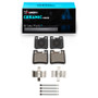 R1 92-95 Mercedes-Benz 400E Rear Ceramic Pads & Hardware Kit