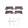 R1 75-94 Ford E-350 Econoline Front Ceramic Pads & Hardware Kit