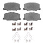 R1 87-93 Lexus ES250 Front Ceramic Pads & Hardware Kit