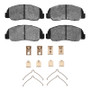 R1 82-84 Mazda B2200 Front Optimum OE Pads & Hardware Kit