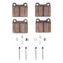 R1 72-72 Porsche 914 Front Ceramic Pads & Hardware Kit