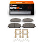 R1 05-24 Infiniti QX56 Front Super Duty Pads & Hardware Kit