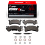 R1 78-95 Chevrolet K20 Suburban Front Optimum OE Pads & Hardware Kit