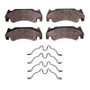 R1 05-06 Dodge Ram 1500 Pickup Front Super Duty Pads & Hardware Kit