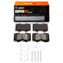 R1 10-24 Lexus GX460 Front Super Duty Pads & Hardware Kit