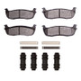R1 97-11 Ford F-150 RWD Rear Super Duty Pads & Hardware Kit