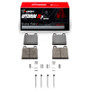 R1 63-76 Alfa Romeo BERLINA Front Optimum OE Pads & Hardware Kit