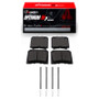 R1 68-83 DeLorean DMC 12 Rear Optimum OE Pads & Hardware Kit